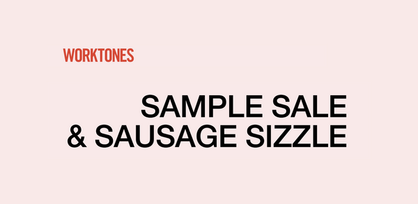 Sydney Sample Sale & Sausage Sizzle