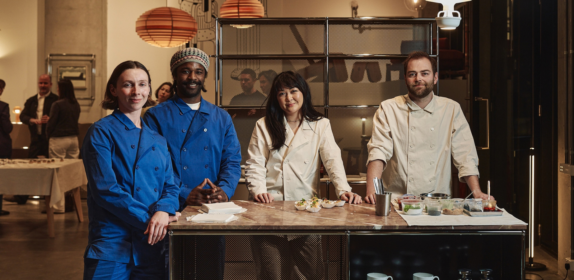 Chefwear launch with Rosheen Kaul & Manzé