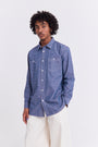 Patch Chambray Work Shirt