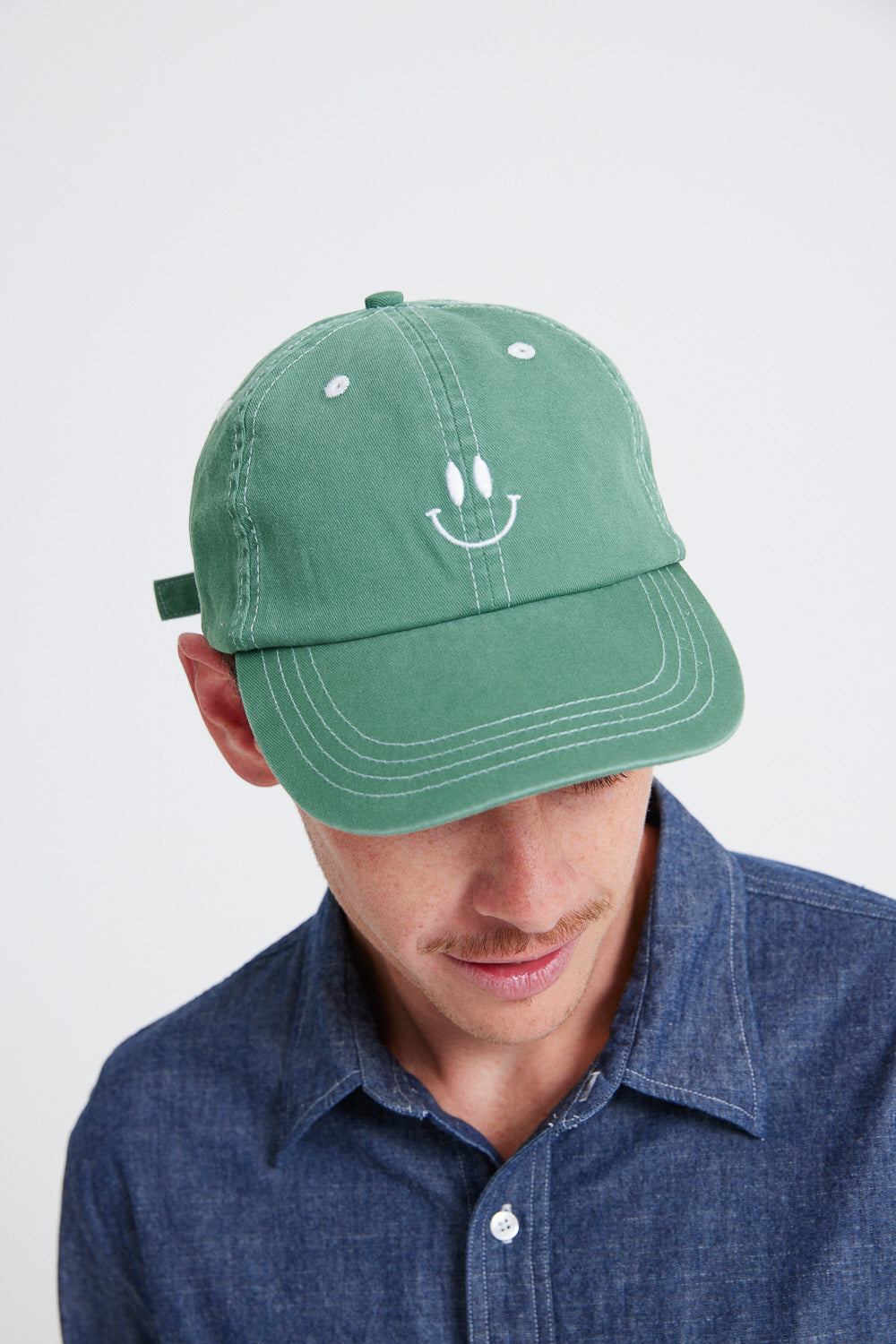 Smiley Cap - Olive