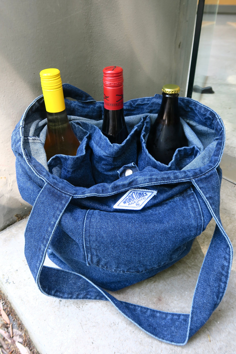 Bottle Bag - Denim